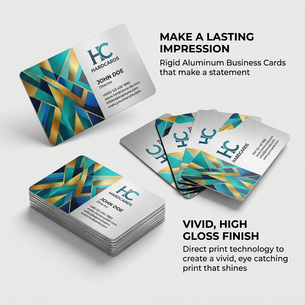 Aluminum Business Cards
